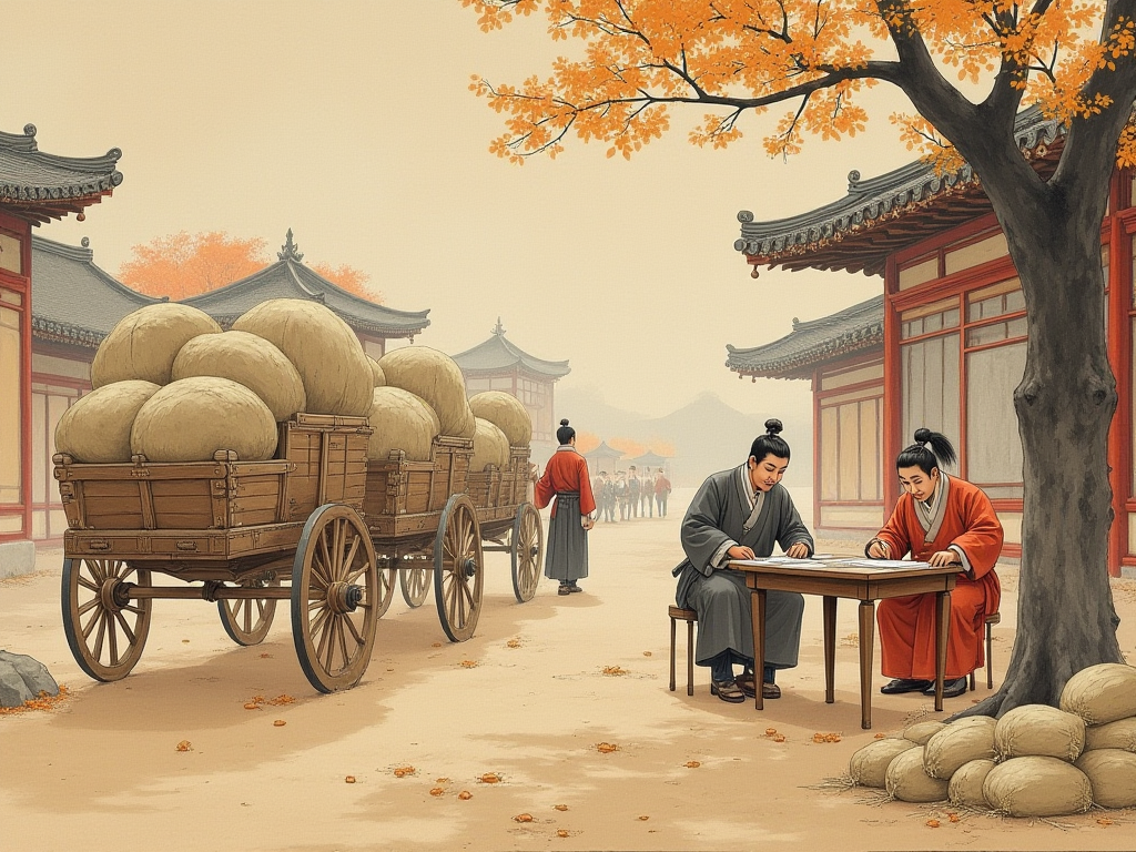 대동법 시범 시행 — 경기도 농민